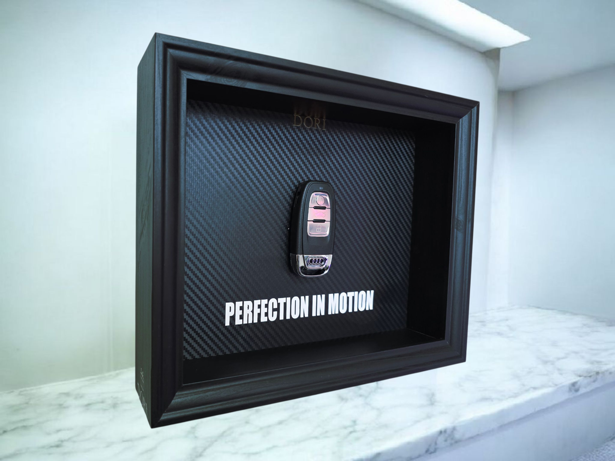 Audi rakto paveikslas – PERFECTION IN MOTION – DORI